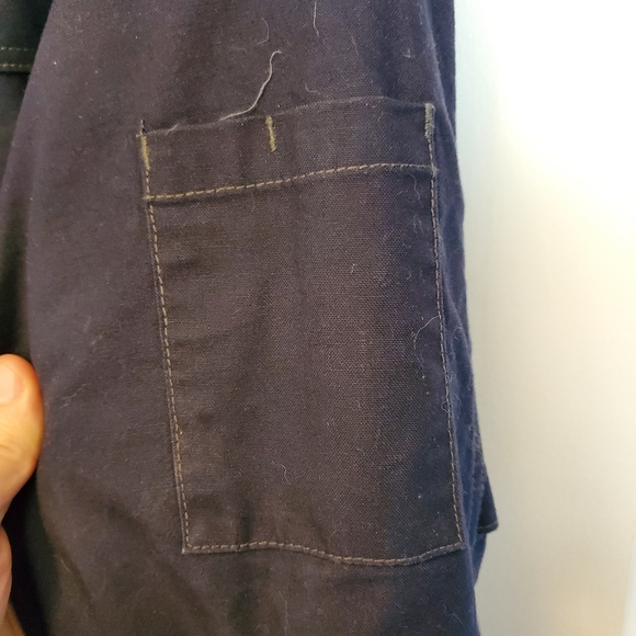 Carhartt Flame-Resistant Full Swing Quick Duck Coat for Men - Dark Navy - L - Picture 9 of 16